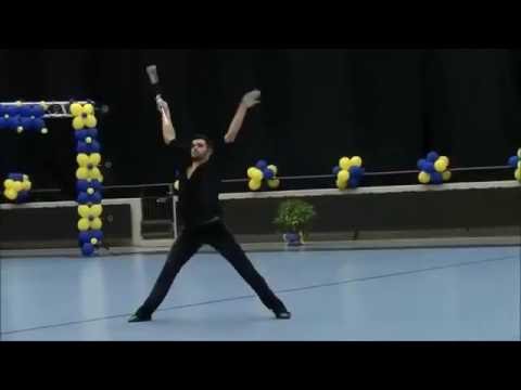 Championnat du monde 2016 Twirling Freestyle Jason TRAVERS