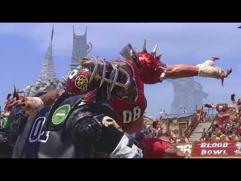 Blood Bowl 2 - Sewer Chewers (Skaven) vs Gorgoth Sacrifice (Chaoszwerge) PS4, 1080p