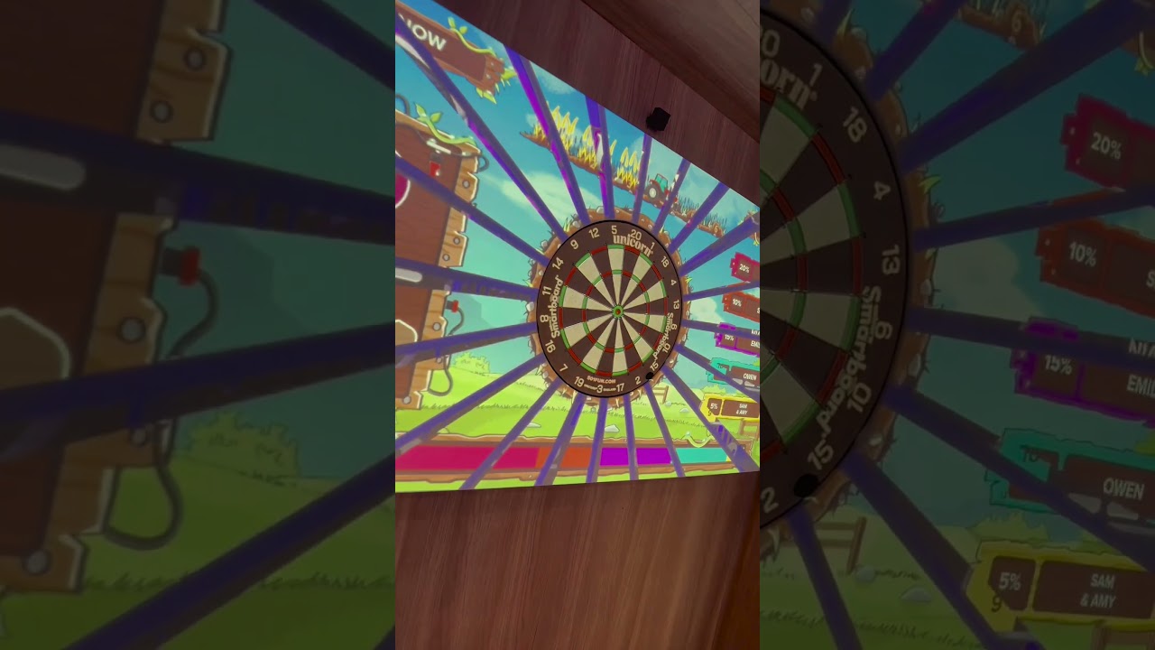 Do you know what AR Darts is?  #interactivegaming #augmentedreality #techinnovation #darts #gaming