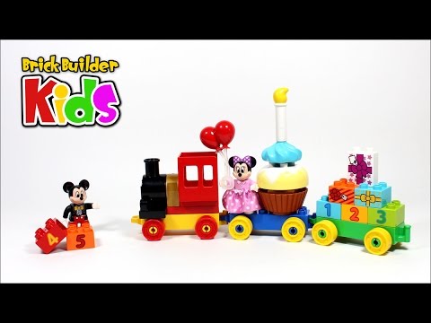 Vidéo LEGO Duplo 10597 : La parade d'anniversaire de Mickey et Minnie
