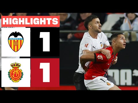 VALENCIA CF 1 - 1 RCD MALLORCA | HIGHLIGHTS LALIGA EA SPORTS
