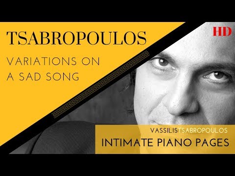 NEW! Vassilis Tsabropoulos / Variations on a sad song