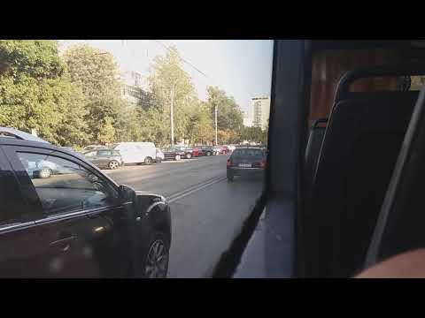 Cu troleibuzul 86 : Depoul Bucureştii Noi - Piata Romana