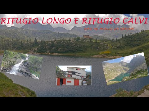 RIFUGIO CALVI e RIFUGIO LONGO. Giro ad anello da CARONA. trekking in ALTA VAL BREMBANA. video 4k