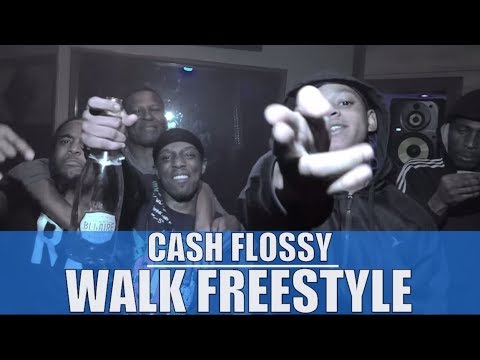 CASH FLOSSY - WALK FREESTYLE Studio Video (Official Video) (Dir. @ipavetv)