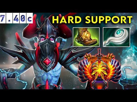Lich Immortal Hard Support - Dota 2 Patch 7.40c  Pro Pub Gameplay