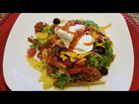 Easy to make Taco Salad Recipe: Cooking with Love with Mary