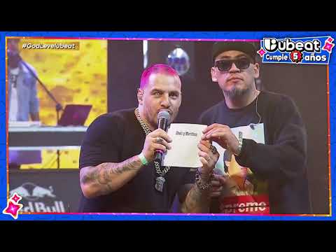 CHUTY Y MARITHEA VS LOKILLO Y LETRA EN GOD LEVEL ALL STARS