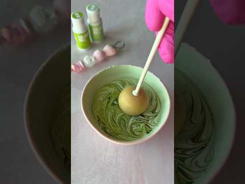 Marble Cake Pops 😍 #cakepops #shorts