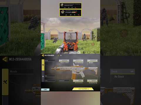 Best Red Dot M13 Build (M13-2B3A4A8D9A) - Season 6 COD Mobile 2025