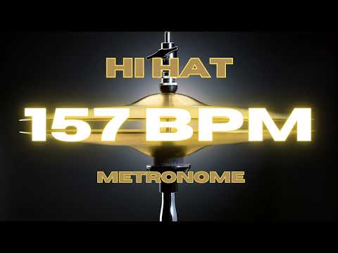 157 BPM - Hi Hat Metronome