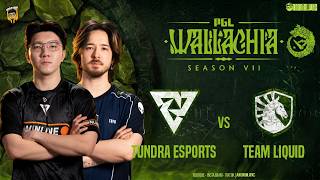TUNDRA vs LIQUID [BO3] - PGL Wallachia VII  - Playoffs Day 1 @Dreamocell @jlsdwj