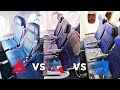 UNITED Vs AMERICAN Vs DELTA Economy Class | Which Airline Is Best?! | Economy Week