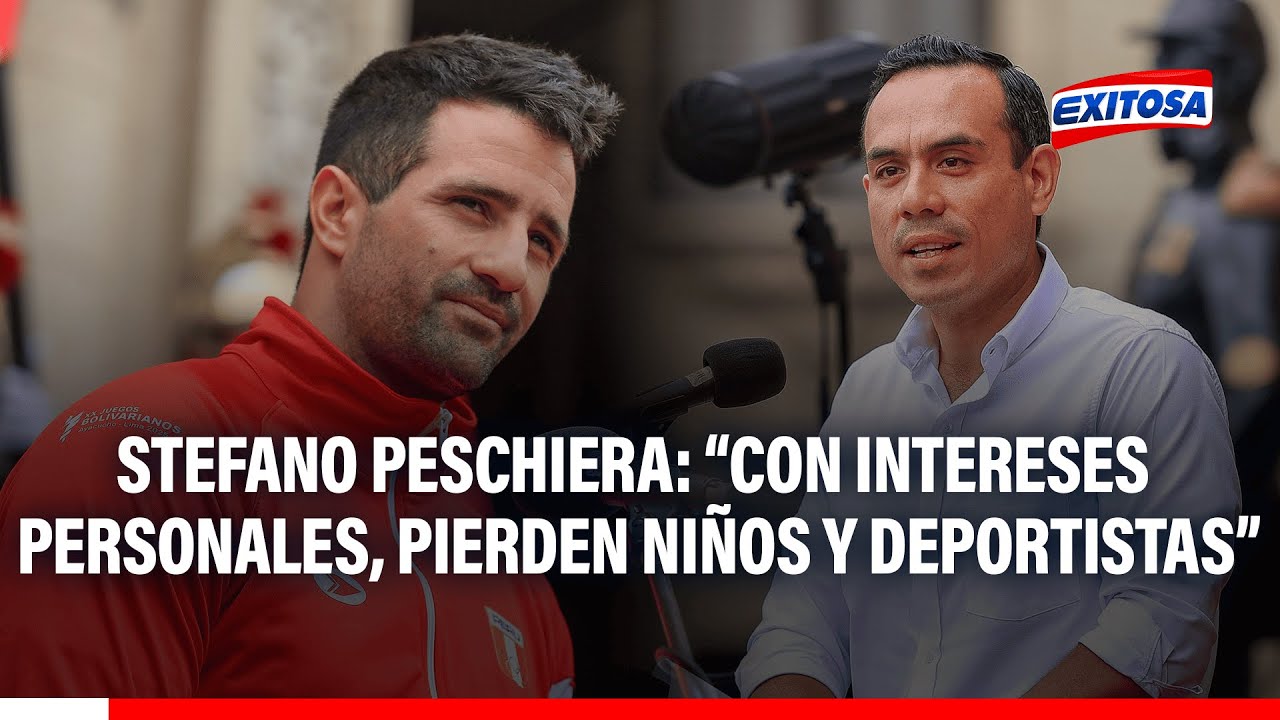 🔴🔵 Stefano Peschiera: "Cuando hay intereses personales, salen perjudicados los niños y deportistas"