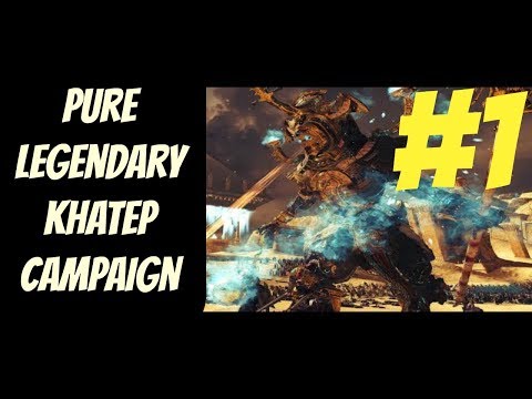 Pure Legendary Khatep Mortal Campaign #1 (Tomb Kings) -- Total War: Warhammer 2