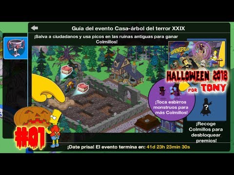 Los Simpson Springfield "Halloween'18: Cap. 1 - Las Ruinas, la Forja y el Tomo familiar" por Tony