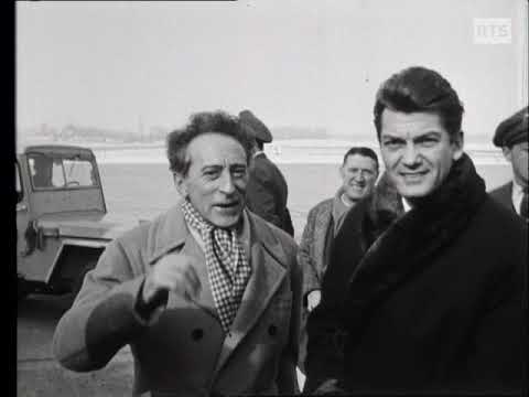 Jean Cocteau et Jean Marais (1954)