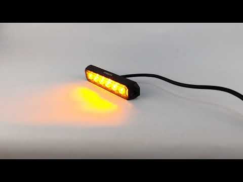 Проблесковая фара Samrai 26-6K , 13 см, 18 режимов работы