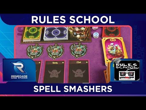 How to Play Spell Smashers (Rules School) with the Game Boy Geek