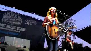 Sunny Sweeney performing IF I COULD at KVET FREE TEXAS MUSIC SERIES