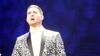 Michael Bublé - A Song For You (A Cappella) - Live @ Paris Bercy 11.01.2014 HD