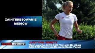 Justyna Święty - wywiad przed Igrzyskami Olimpijskimi w Londynie