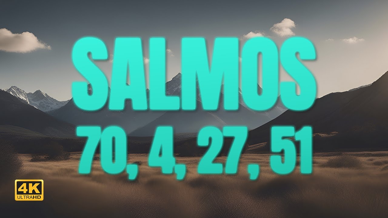 SALMOS 70, 4, 27, 51 | 10 VEZES (Salmos narrado) 🔉😁 - Bíblia JFA Offline