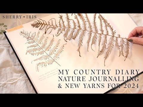 Slow Stitching, Nature Journaling & New Yarns for 2024... | The Stitchy Podcast | Ep57