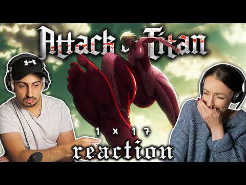 A FEMALE TITAN?! Attack on Titan Episode 17 REACTION! | 1x17