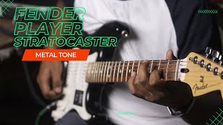 Video thumbnail for Fender Player Stratocaster(SSS) Metal tone test 1 by JRT MUSIC