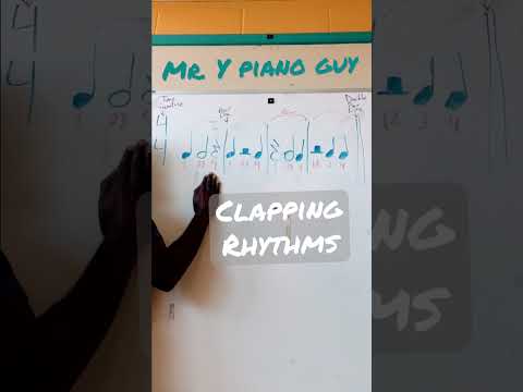 Clapping Rhythms #readingmusic