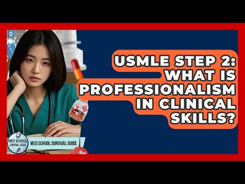 USMLE Step 2: What Is Professionalism In Clinical Skills? - Med School Survival Guide
