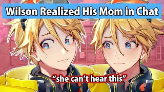 Wilson Muted TTS Before His Mom Could Hear It【NIJISANJI EN | Yu Q Wilson】