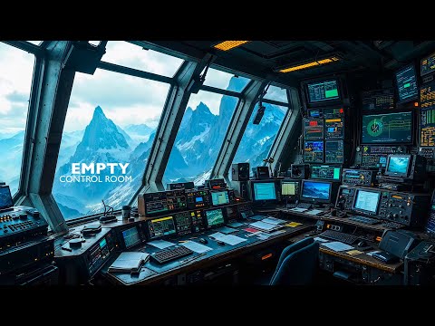The Empty Control Room | Sci-Fi Ambience for Deep Focus & Relaxation 4K