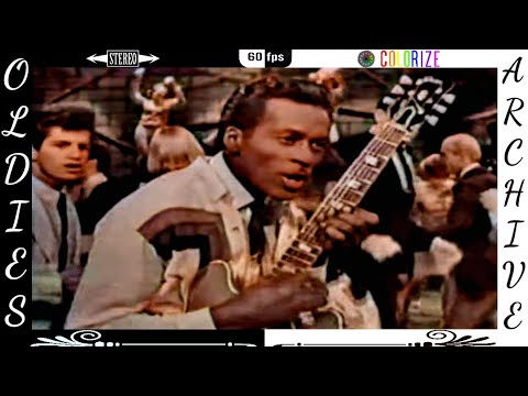 Chuck Berry - Johnny B. Goode (Live TV Show, 1958) [Colorize + Stereo Mix + 60fps]
