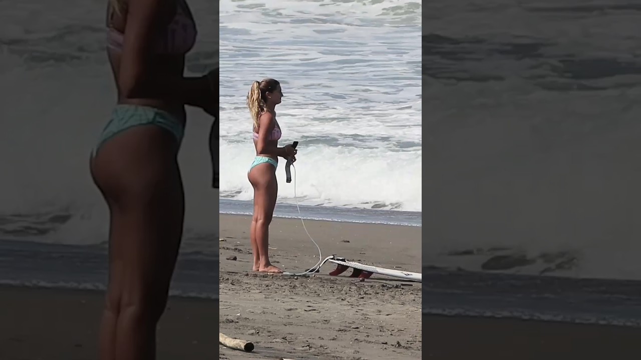 Luana Smashes Canggu's Rivermouth