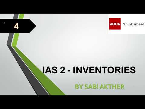 ACCA I Strategic Business Reporting (SBR) I IAS 2 - Inventories - SBR Lecture 4
