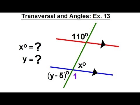 Geometry Ch 4 Lines and Angles 1 of 54 Parallel Lines and Planes