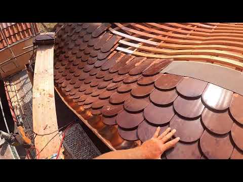 Biberschwanz Hechtgaube Teil 26 - Gaube in Biber decken -  Video Tutorial