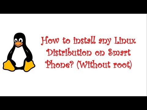 AnLinux: Install any Linux Distribution on rootless device