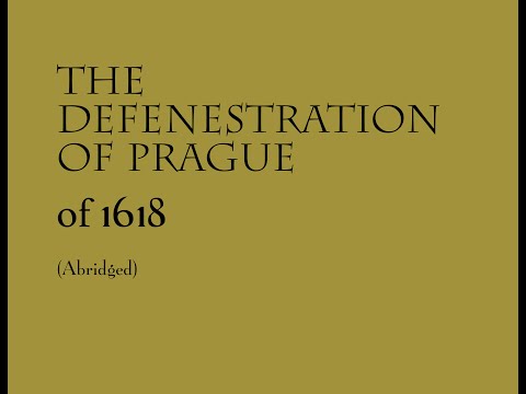 The Defenestration of Prague
