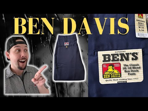 Ben Davis Review - TRIM FIT Pants - Navy Blue
