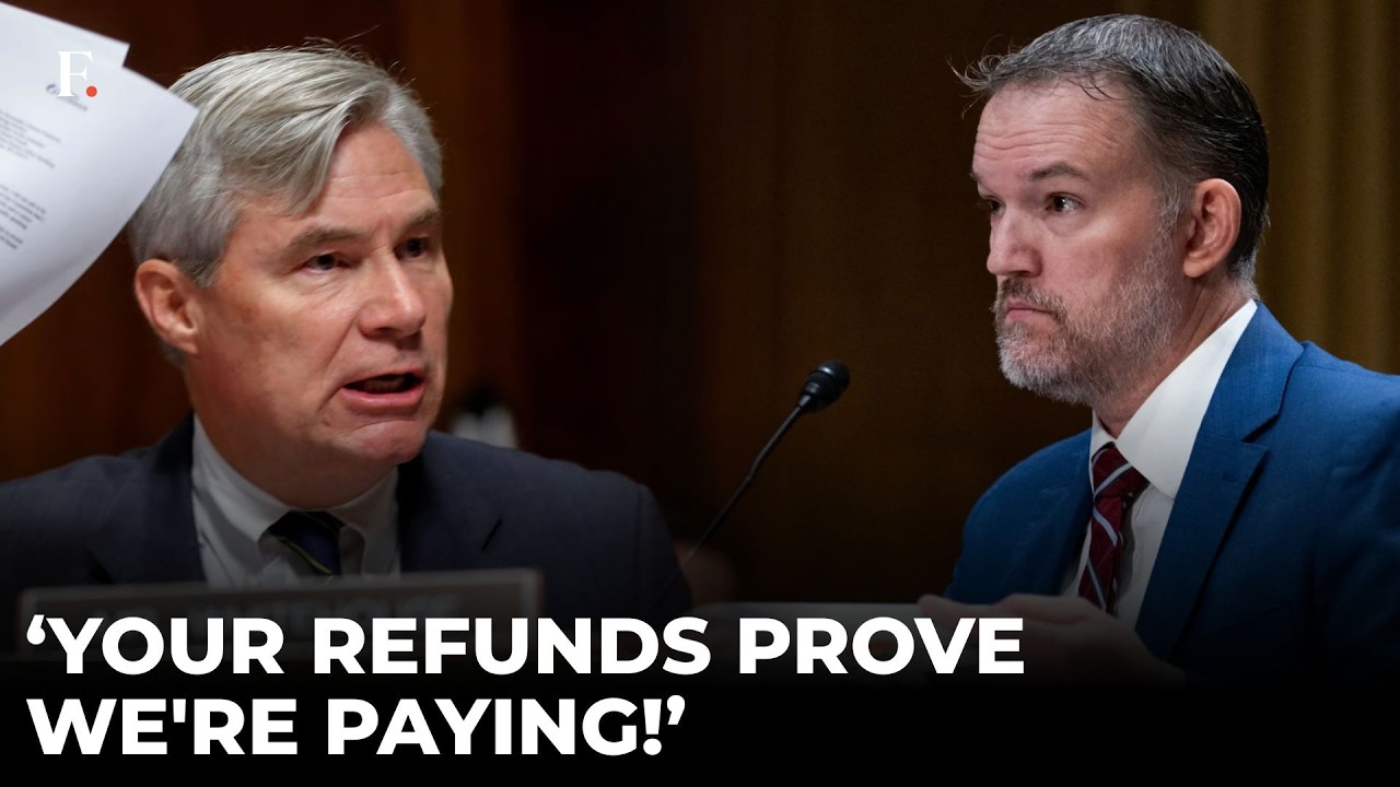 'Your Refunds Prove We're Paying!' — Sheldon Whitehouse Blasts Jamieson Greer on Trump's Tariffs