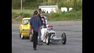 preview picture of video 'Wild ride at Island Dragway'