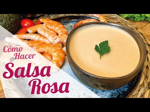 SALSA ROSA para coctel de marisco | SALSA ROSA CASERA