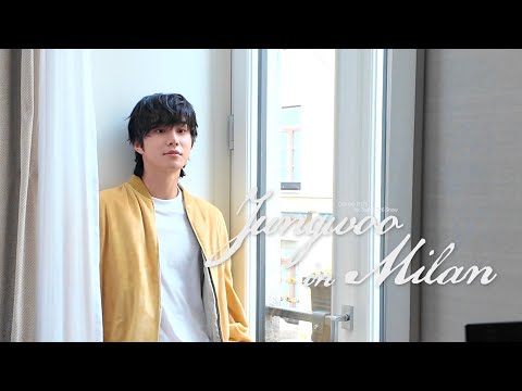 ˚₊‧*또 오게 된 밀란ഒ·°*‧₊˚행복 쩡아지 모드🐶 JUNGWOO in Milan  | Tod's S:S 2026 Show behind
