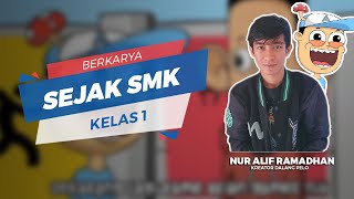 Sosok Nur Alif Ramadhan, Kreator yang Bangun Animasi Dalang Pelo Sejak Kelas 1 SMK