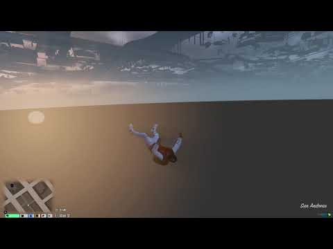 walked into house and then fell through the map...