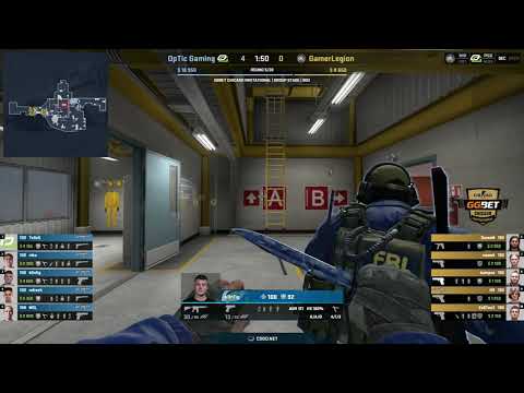 OpTic Gaming vs GamerLegion [Nuke] Map 2 (Chicago Invitational)