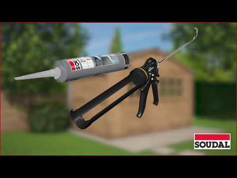 Soudal zeigt: Regenrinne montieren mit Zinc Fix